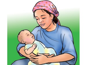 Mother and child