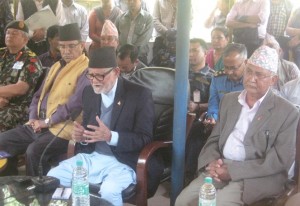 चाहिए जति टेन्ट र जस्ता पाता दिने शीर्ष नेताको आश्वासन