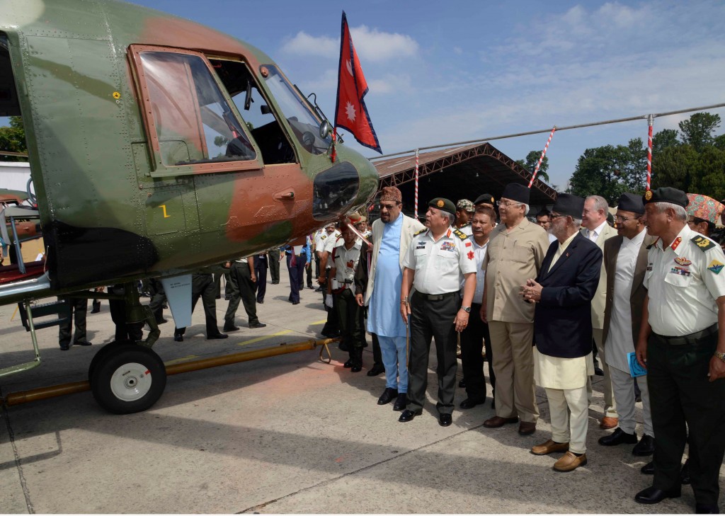 यस्तो छ सेनाको सुविधासम्पन्न नयाँ हेलिकोप्टर