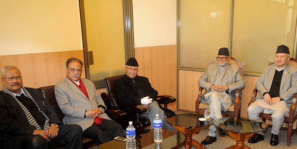 अध्यक्षलाई अघि बढ्न आग्रह, वैद्यसमेतलाई मिलाउने आश्वासन
