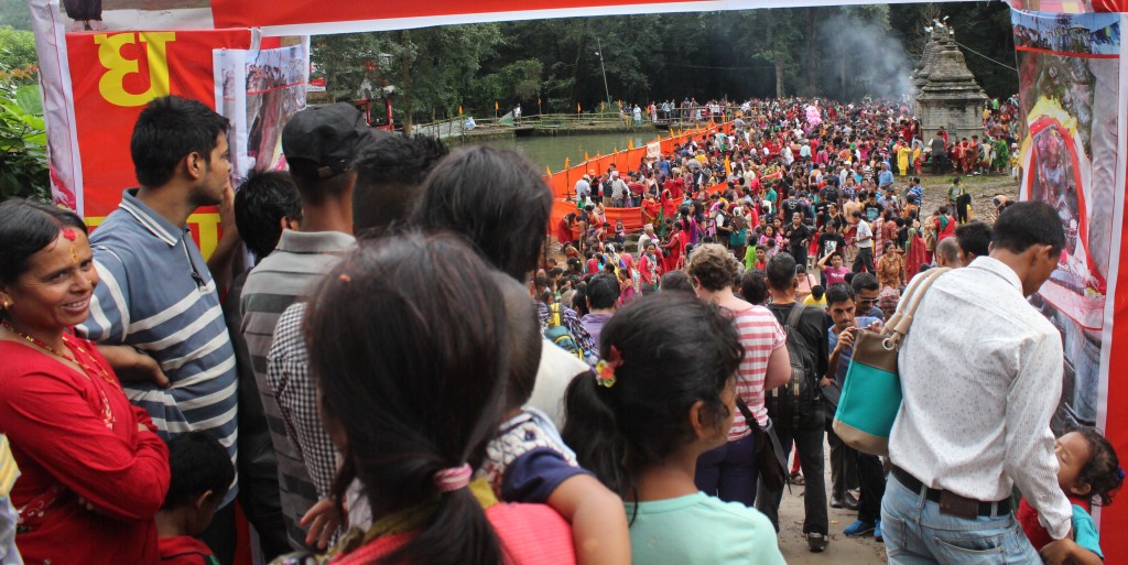 बाह्र वर्षे मेलामा एकै दिन ५ लाख दर्शनार्थी