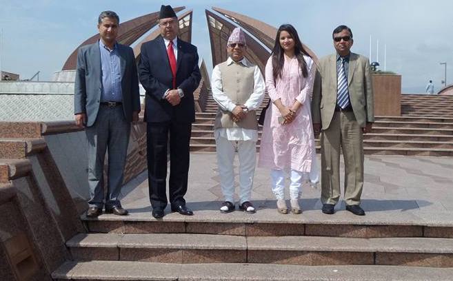 MK Nepal n JN khanal pakistan