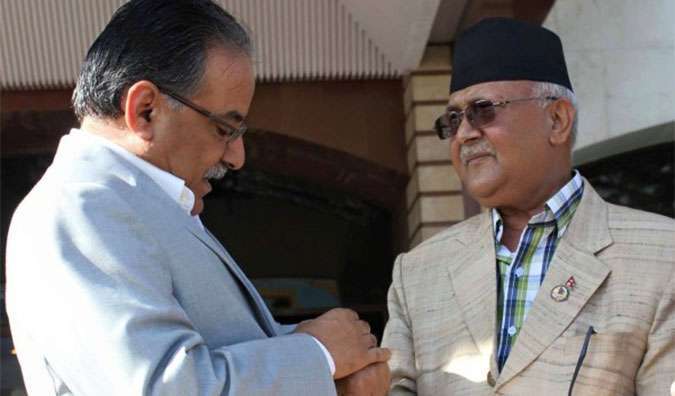 प्रचण्ड र ओलीबीच सुध्रिएन सम्बन्ध, ओलीको चियापानमा प्रचण्ड नजाने