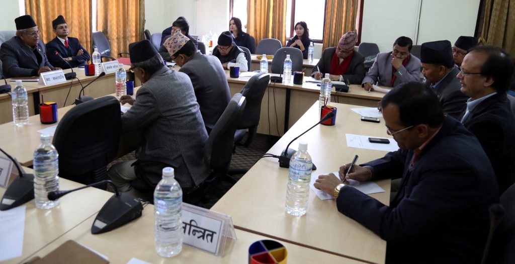 निर्वाचनसम्बन्धि ३ विधेयकका लागि राज्यव्यवस्थाको सक्रियता
