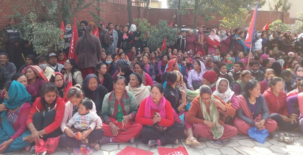 Sukumbasi dharna