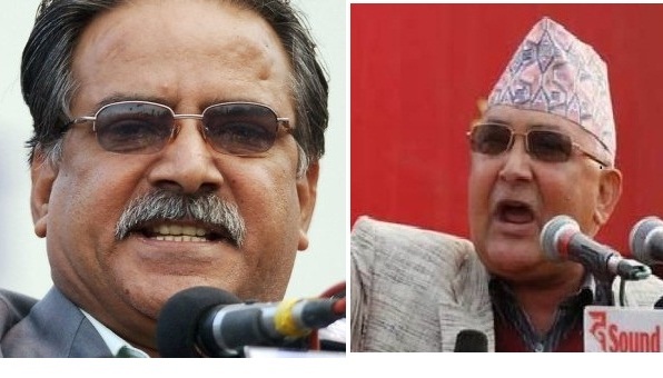 एमाले र माओवादीबीच कार्यकर्ता खोसाखोस्, ओलीप्रति प्रचण्डको आक्रोस