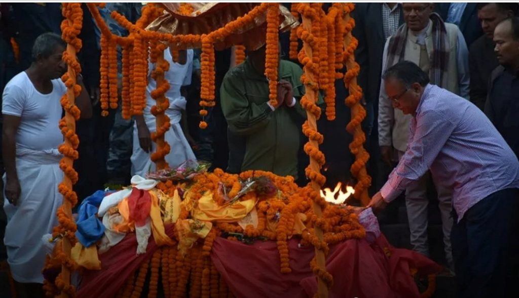 प्रकाश दाहालको काजकिरिया नगरिने