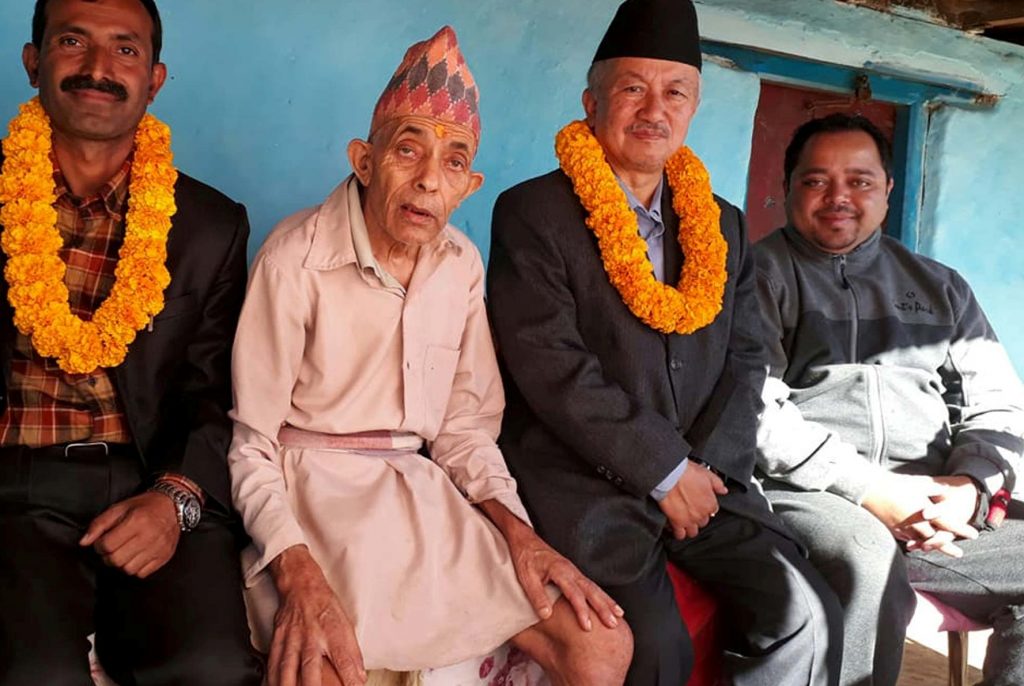 नेम्वाङलाई ७८ वर्षीय वृद्धको चुनौति