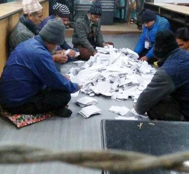 मतदानको चौथो दिनमा स्याङजामा सुरु भयो मतगणना